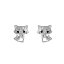 Pendientes de Plata Gatitos con Ojos Negros – El Regalo Perfecto para Peques y Cat Lovers
